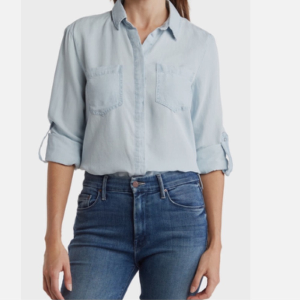 Light Blue Denim Shirt